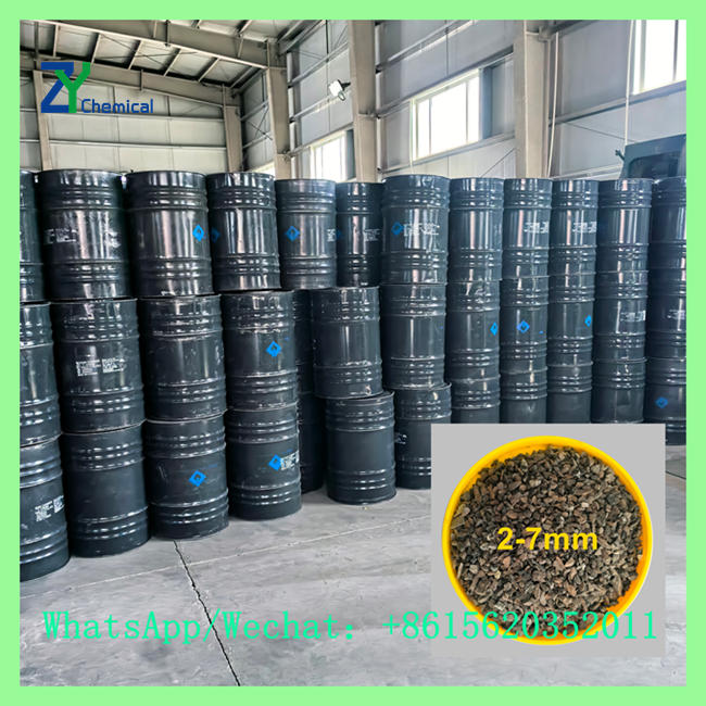 Warehouse Bulk Stock of 100kg Drum Calcium Carbide with 2-7mm Granule Size
