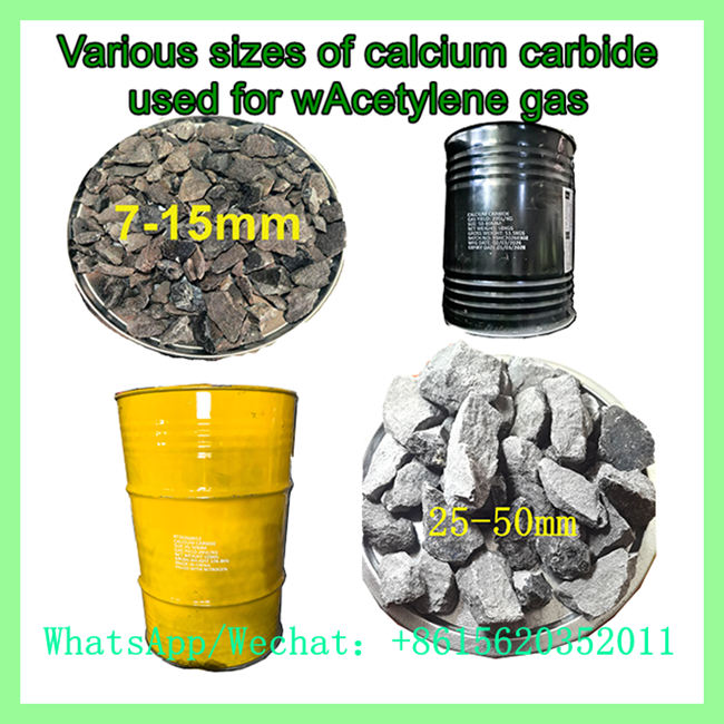 Various Sizes of Calcium Carbide for Welding Acetylene Gas Production