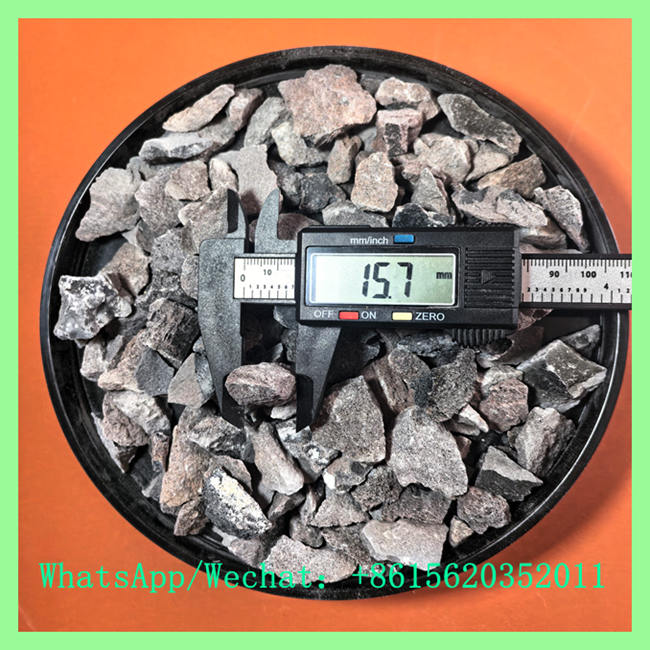 Factory Calcium Carbide Price Per Kg Measuring 15.7mm Granules with Digital Caliper