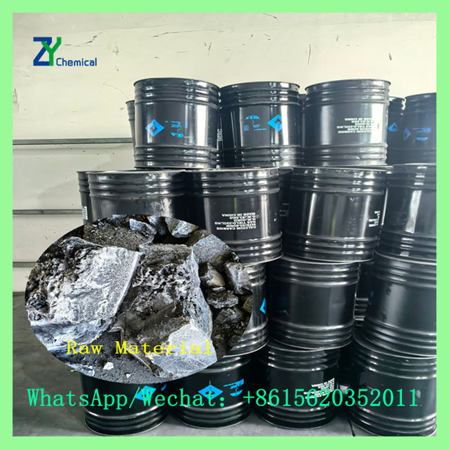 Raw material calcium carbide 50-80mm lumps inset with export-standard black steel drums