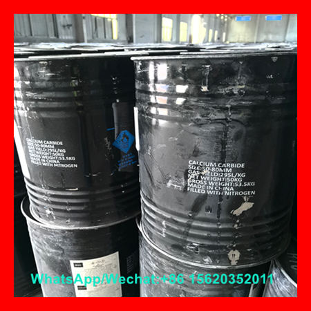 High-Purity Industrial CaC2 Lumps Sealed in Calcium Carbide 50kg Drum