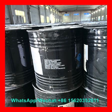 High-Purity Industrial CaC2 Lumps Sealed in Calcium Carbide 50kg Drum