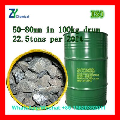 Bulk Industrial Grade Calcium Carbide 50-80mm (CaC2) Factory Direct